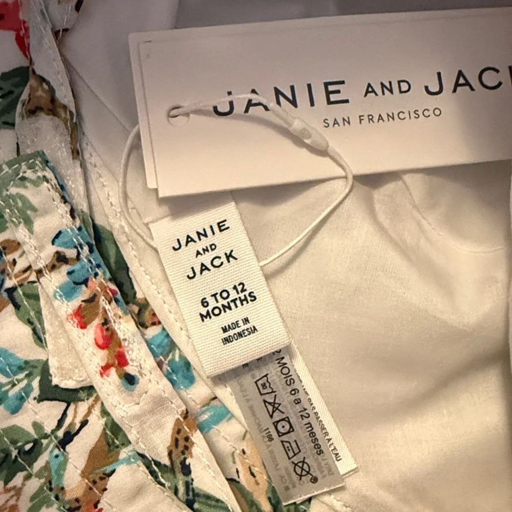 Janie and Jack Tropical Floral Bucket Hat